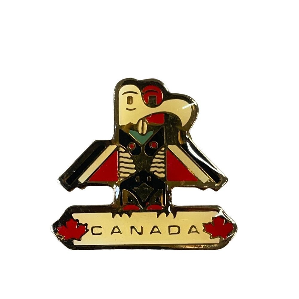 Canada Maple Leaf Souvenir‎ Tie Tack Lapel Pin